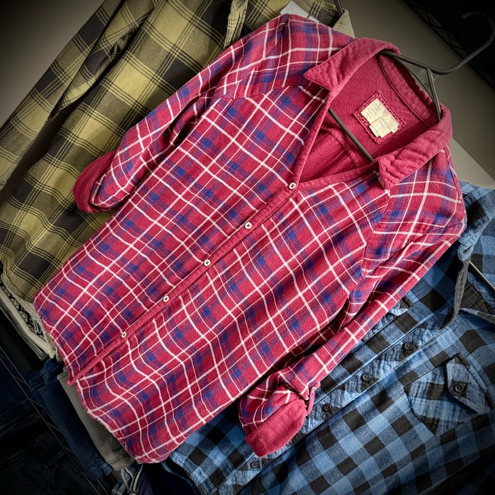 Cozy Fall Flannel Set - Picture 2 of 5